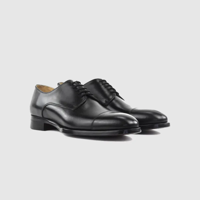 Derby Cap Toe HERMANN black